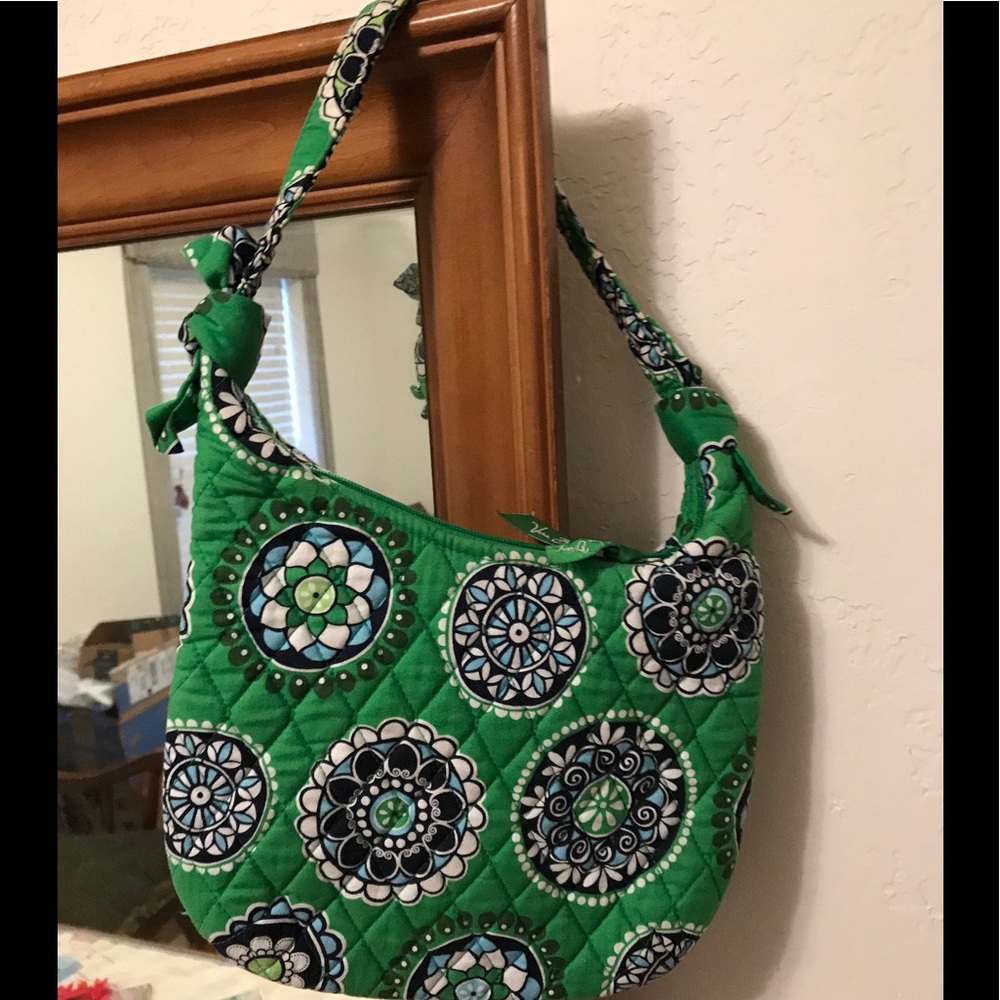 *SOLD*Vera Bradley Green Cupcake Pattern Bag